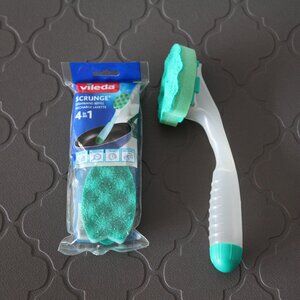 Vileda Scrunge Dish Cleaning Set